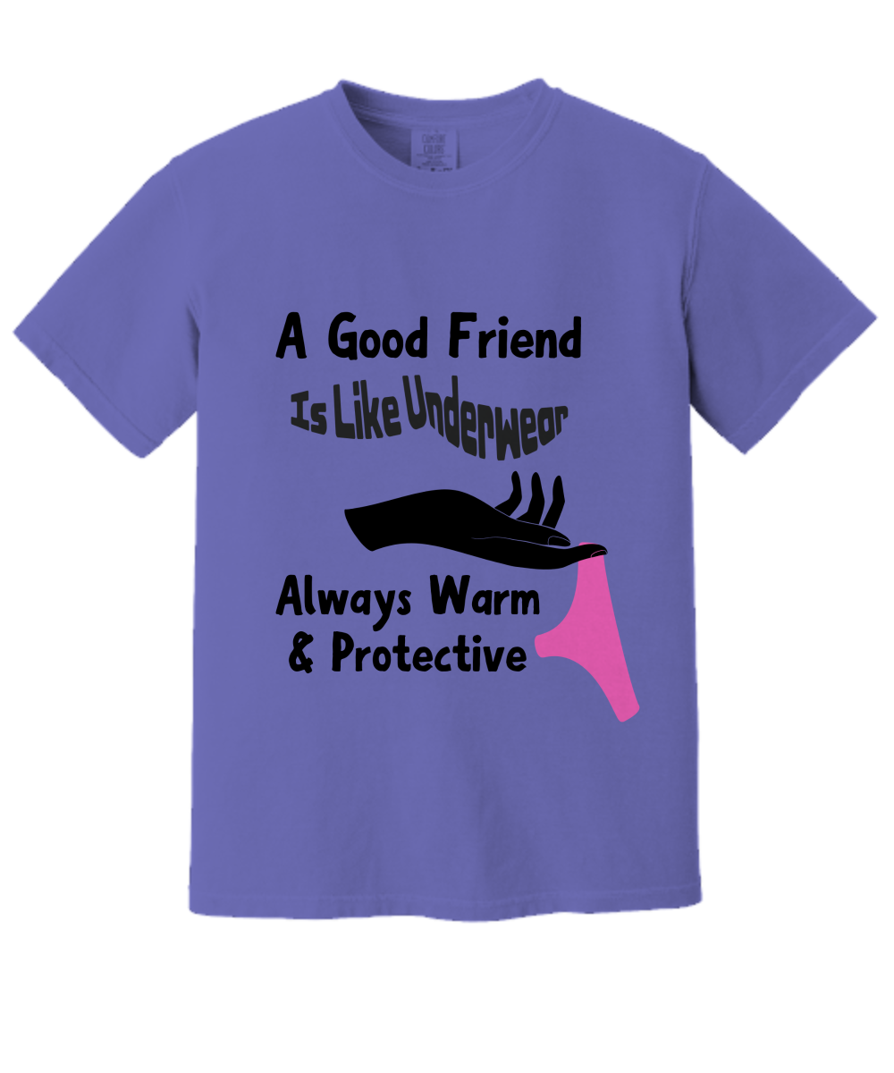 Comfort Colors Good Friend T-Shirt | Soft, Stylish, and Perfect for Everyday Wear