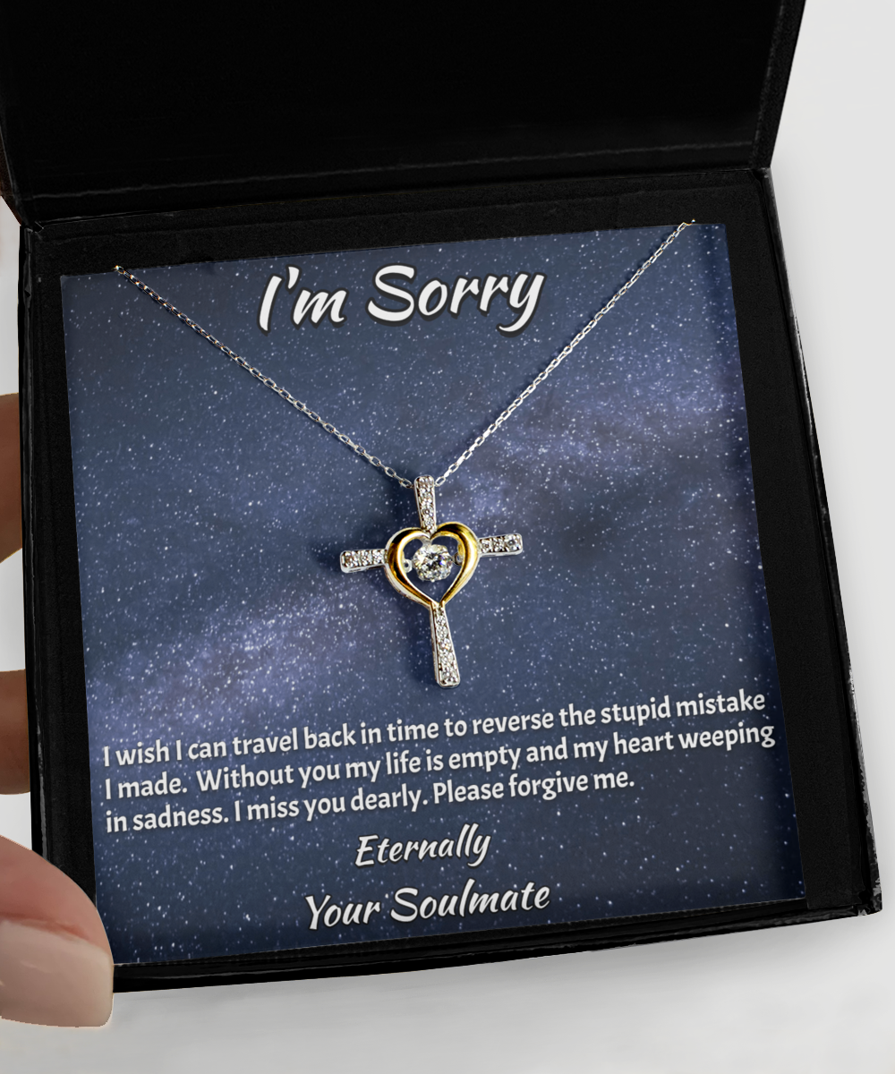 I'm Sorry Gift For Him Necklace. Apology Gift For Him.